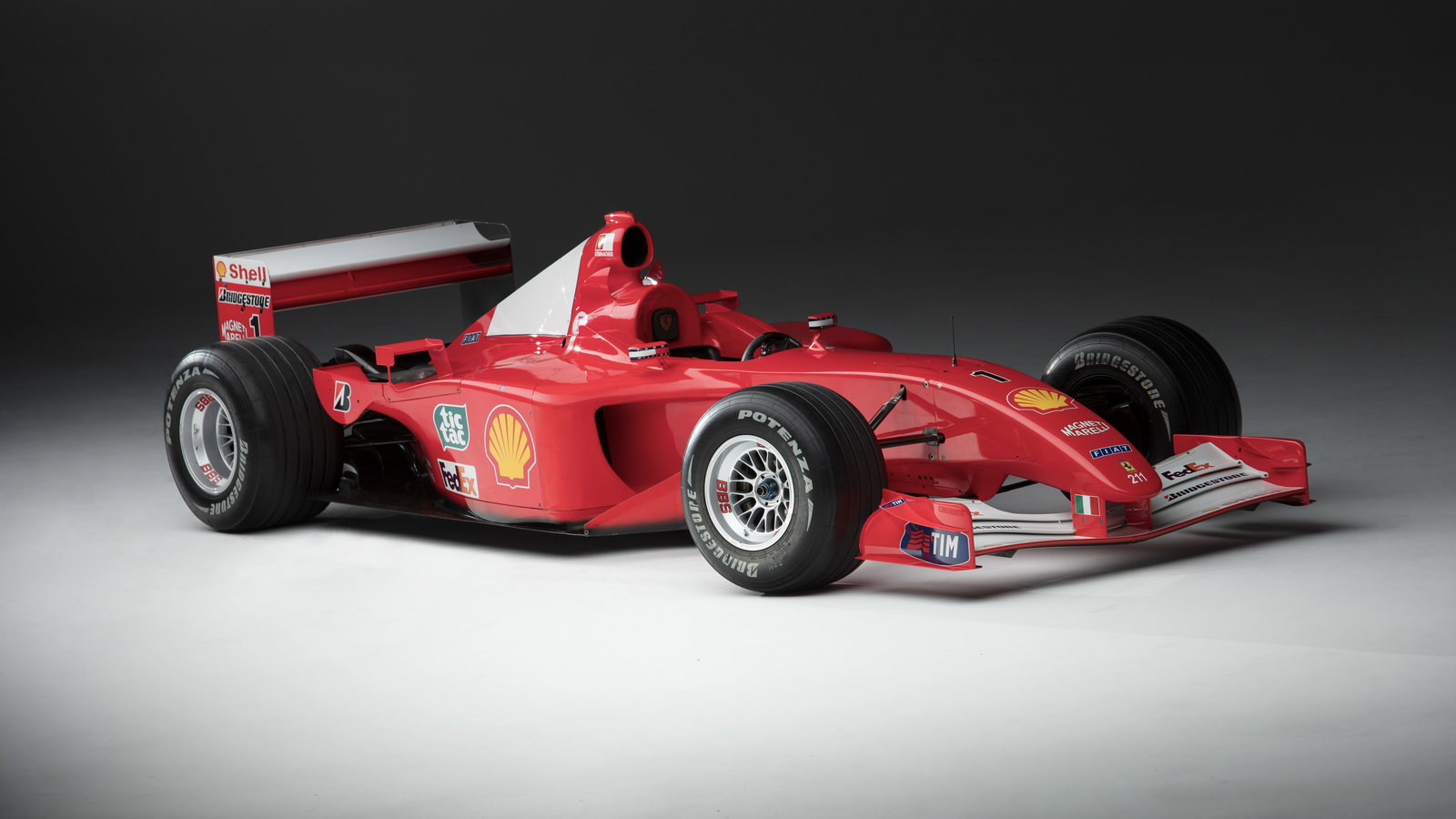 Ferrari F2001 - front